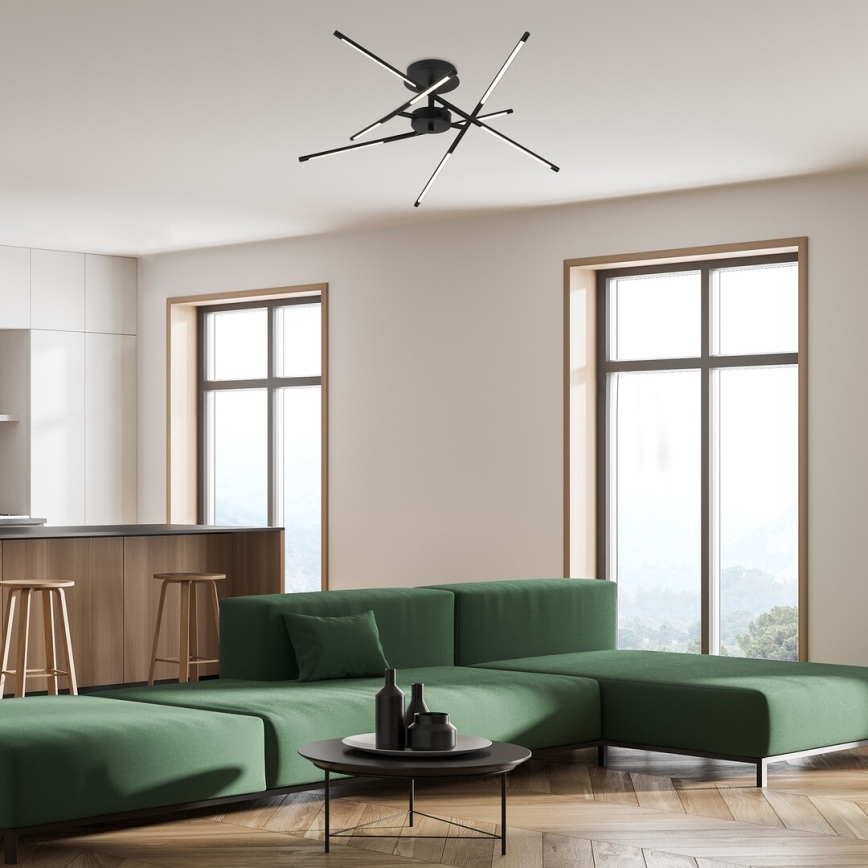 Rabalux - LED Полилей за повърхностен монтаж LED/40W/230V 3000K черен