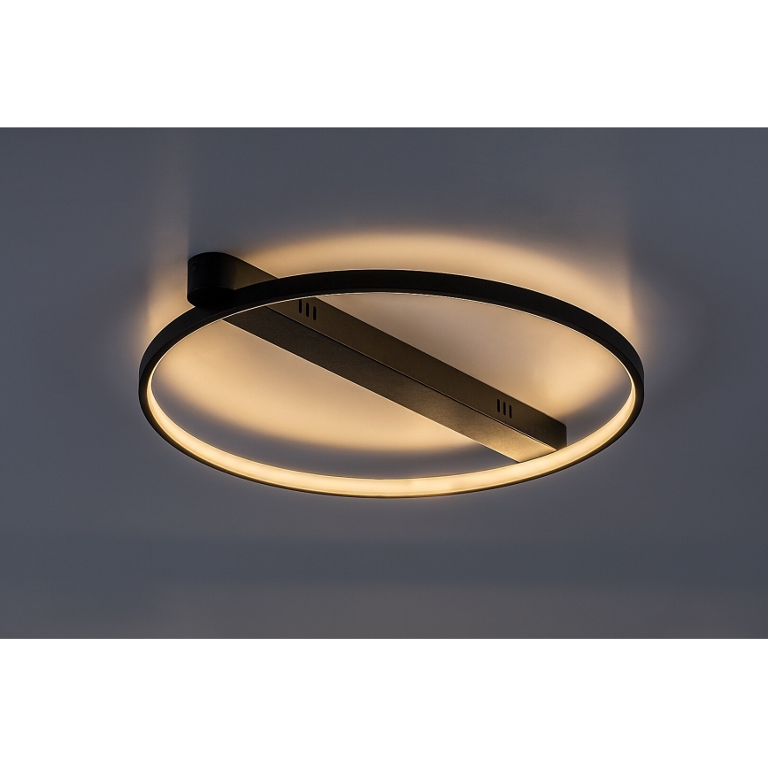 Rabalux - LED таванно осветително тяло LED/45W/230V 3000K 50x55 cm черно