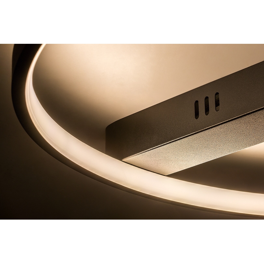 Rabalux - LED таванно осветително тяло LED/45W/230V 3000K 50x55 cm черно