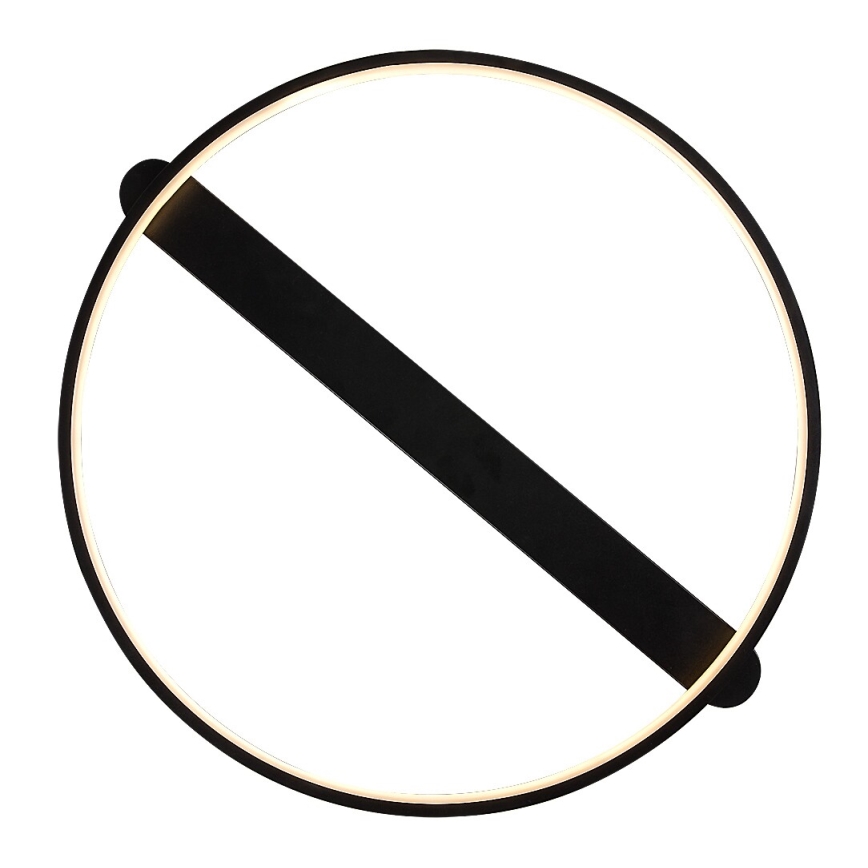 Rabalux - LED таванно осветително тяло LED/45W/230V 3000K 50x55 cm черно