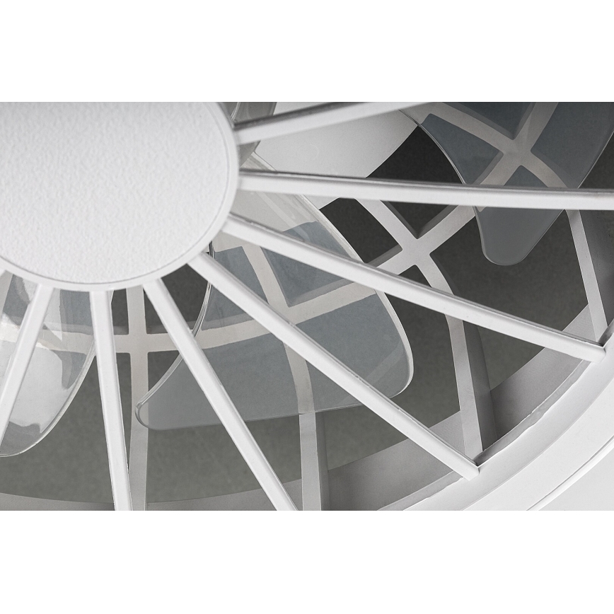 Rabalux - LED димируемо таванно осветително тяло с вентилатор LED/24W/230V 3000-6500K + дистанционно управление