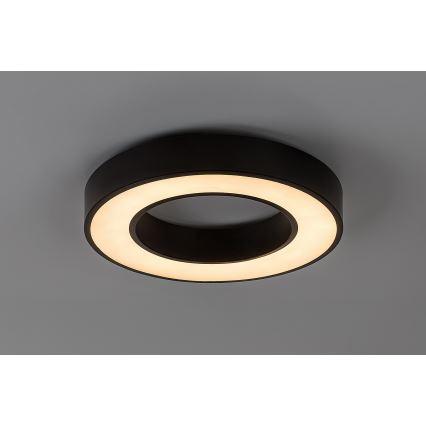 Rabalux - LED таванно осветително тяло LED/24W/230V 3000/4000/6500K Ø 40 см, черно