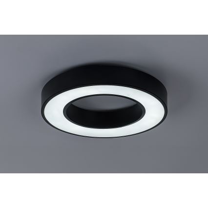 Rabalux - LED таванно осветително тяло LED/24W/230V 3000/4000/6500K Ø 40 см, черно