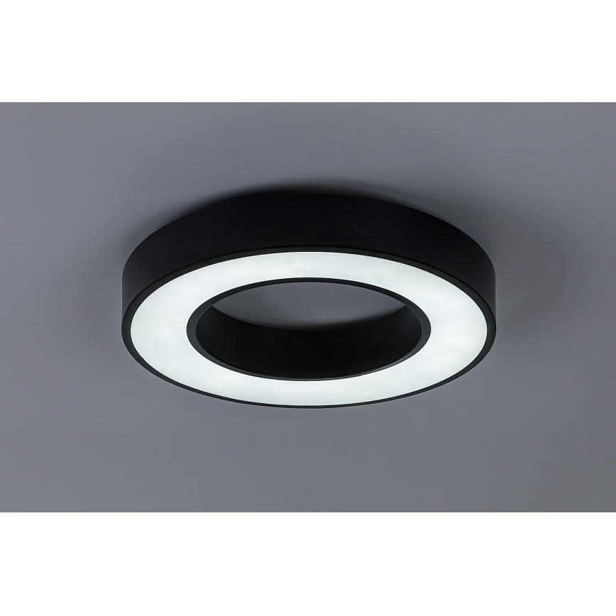 Rabalux - LED таванно осветително тяло LED/24W/230V 3000/4000/6500K Ø 40 см, черно