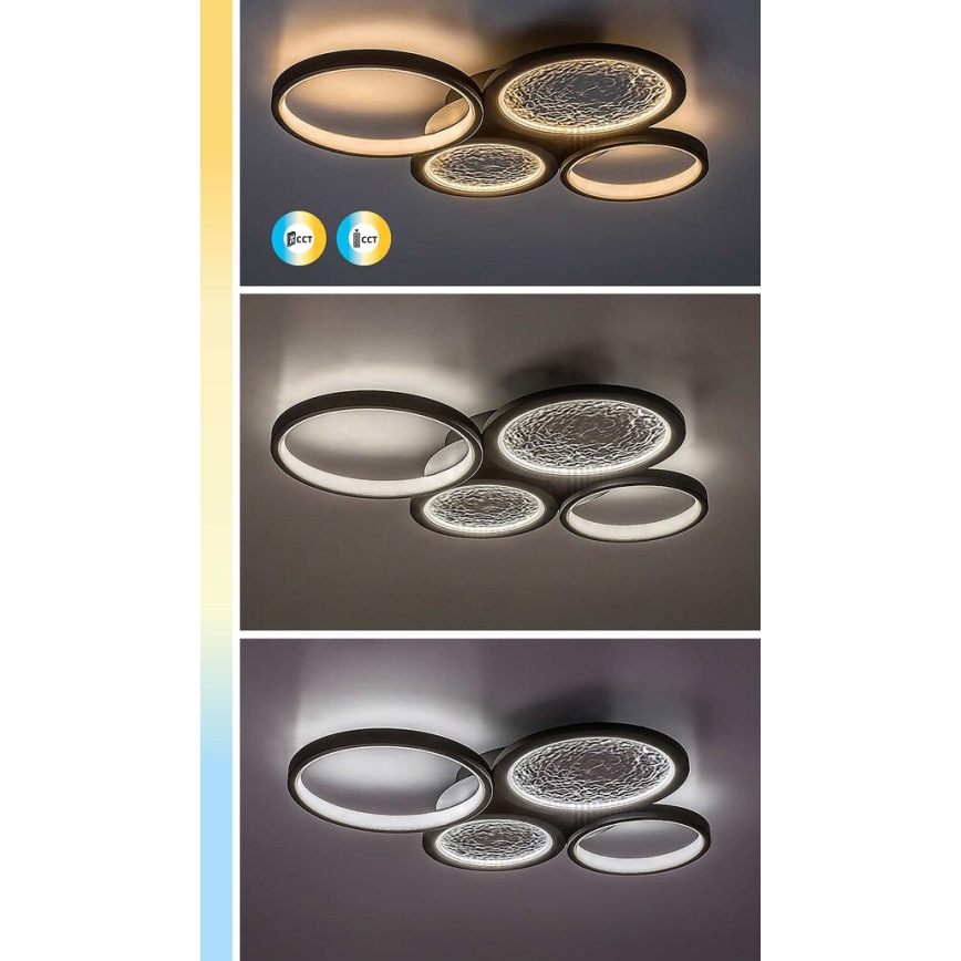 Rabalux - LED Димируем плафон LED/40W/230V 3000-6500K + дистанционно управление