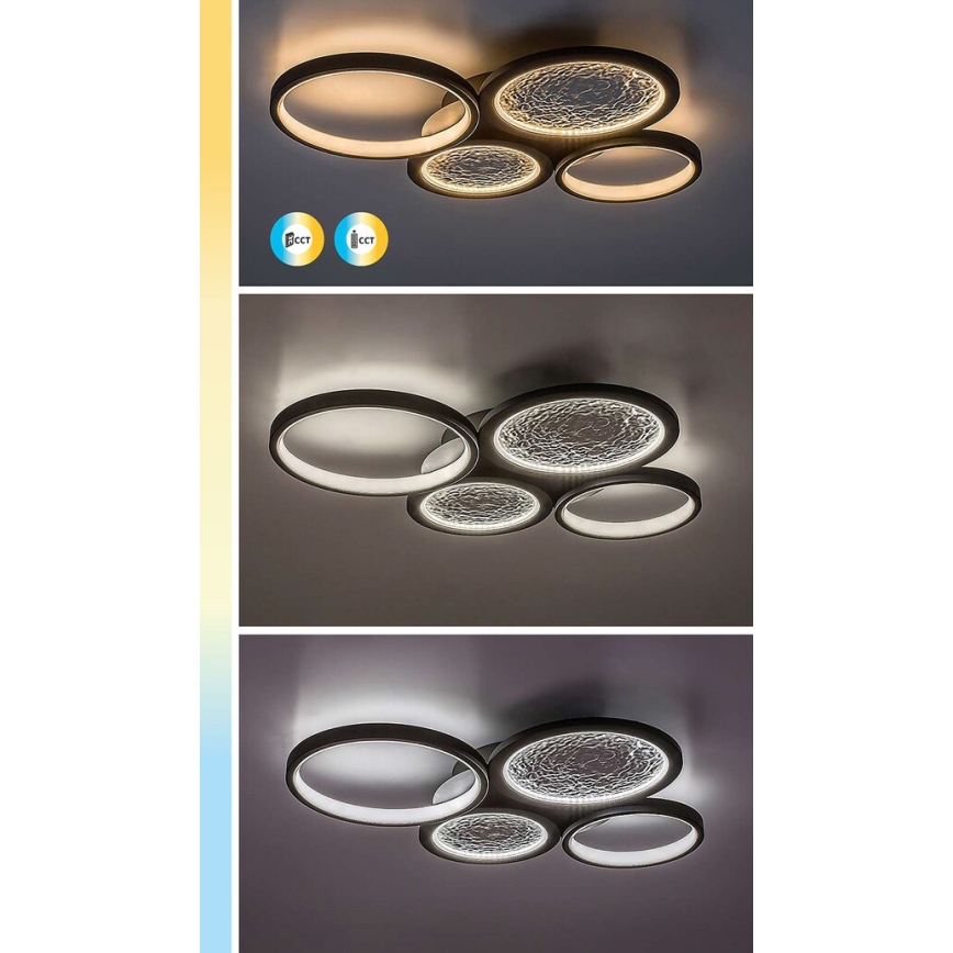Rabalux - LED Димируем плафон LED/40W/230V 3000-6500K + дистанционно управление