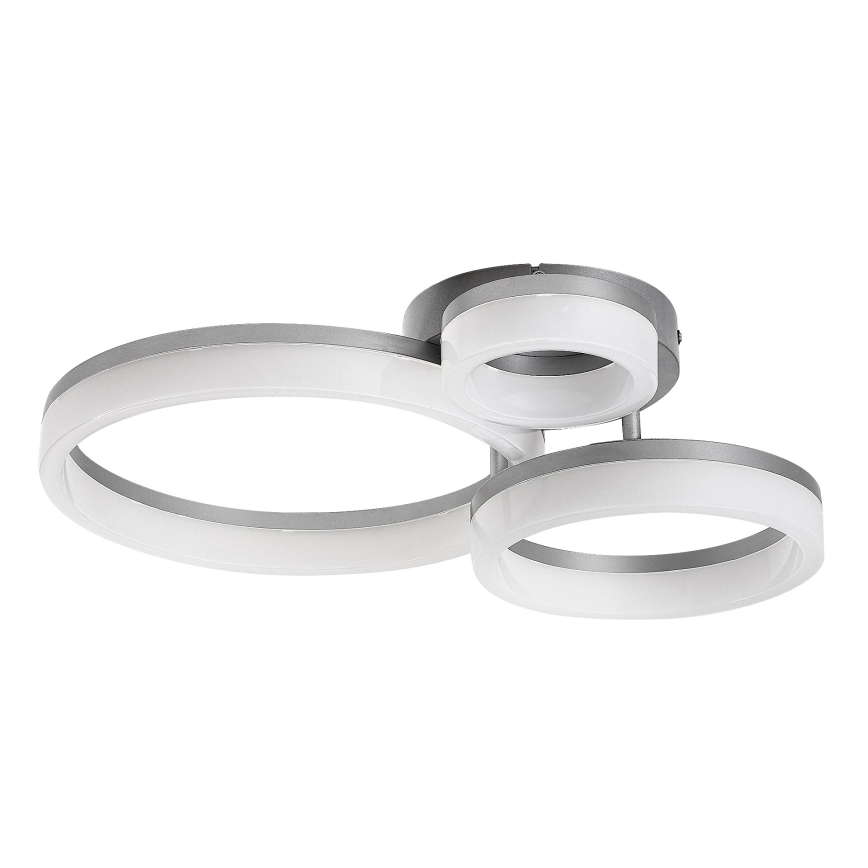 Rabalux - LED таванно осветително тяло LED/24W/230V 3000/4000/6500K 38x51 см матов хром