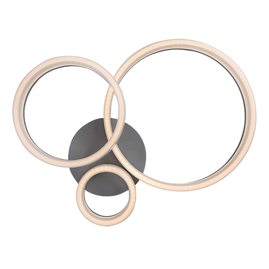 Rabalux - LED таванно осветително тяло LED/24W/230V 3000/4000/6500K 38x51 см матов хром