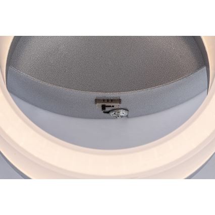 Rabalux - LED таванно осветително тяло LED/24W/230V 3000/4000/6500K 38x51 см матов хром