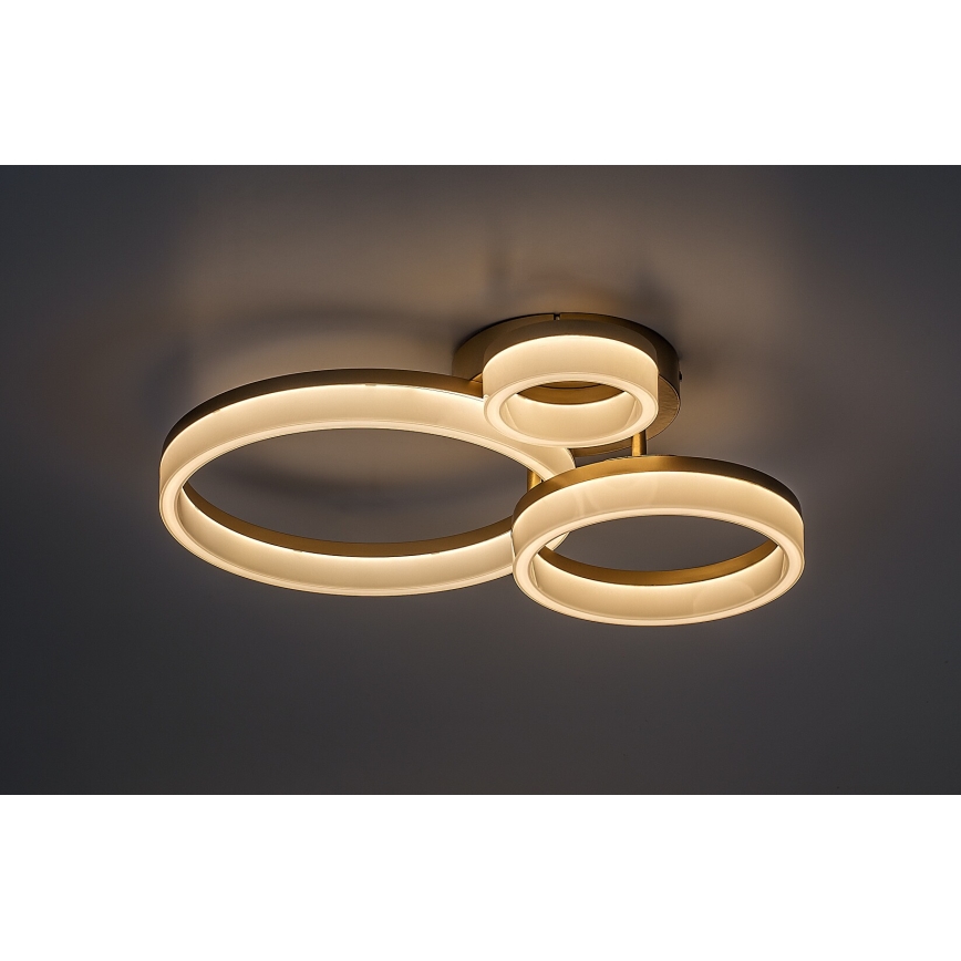 Rabalux - LED Плафониера LED/24W/230V 3000/4000/6500K златист