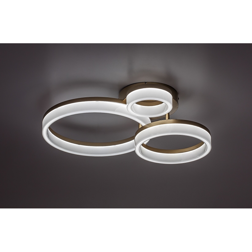 Rabalux - LED Плафониера LED/24W/230V 3000/4000/6500K златист
