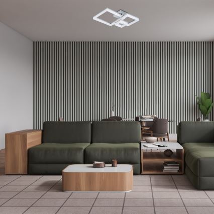Rabalux - LED Плафониера LED/22W/230V 3000/4000/6500K матов хром