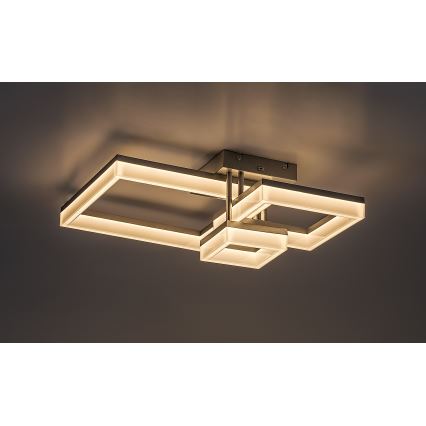 Rabalux - LED Плафониера LED/22W/230V 3000/4000/6500K матов хром