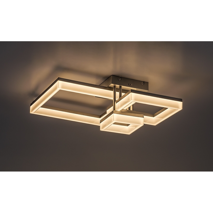 Rabalux - LED Плафониера LED/22W/230V 3000/4000/6500K матов хром