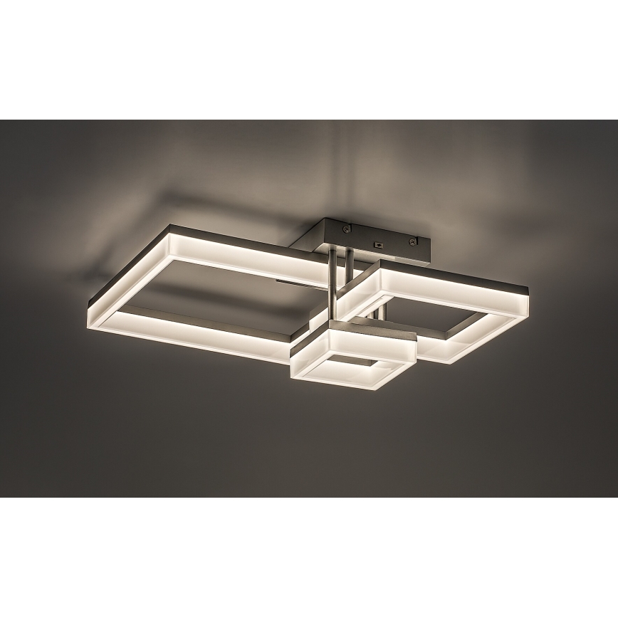 Rabalux - LED Плафониера LED/22W/230V 3000/4000/6500K матов хром