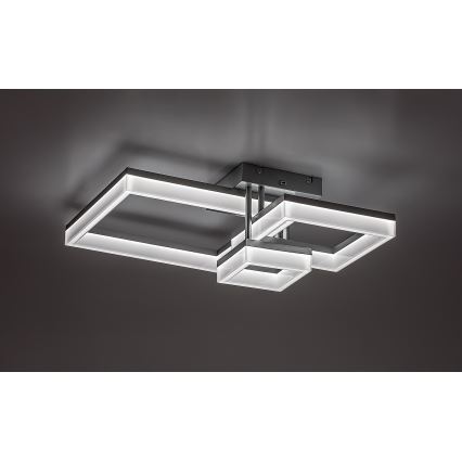 Rabalux - LED Плафониера LED/22W/230V 3000/4000/6500K матов хром