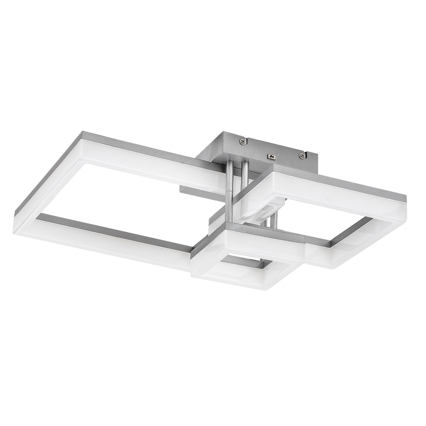 Rabalux - LED Плафониера LED/22W/230V 3000/4000/6500K матов хром