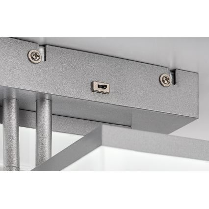Rabalux - LED Плафониера LED/22W/230V 3000/4000/6500K матов хром
