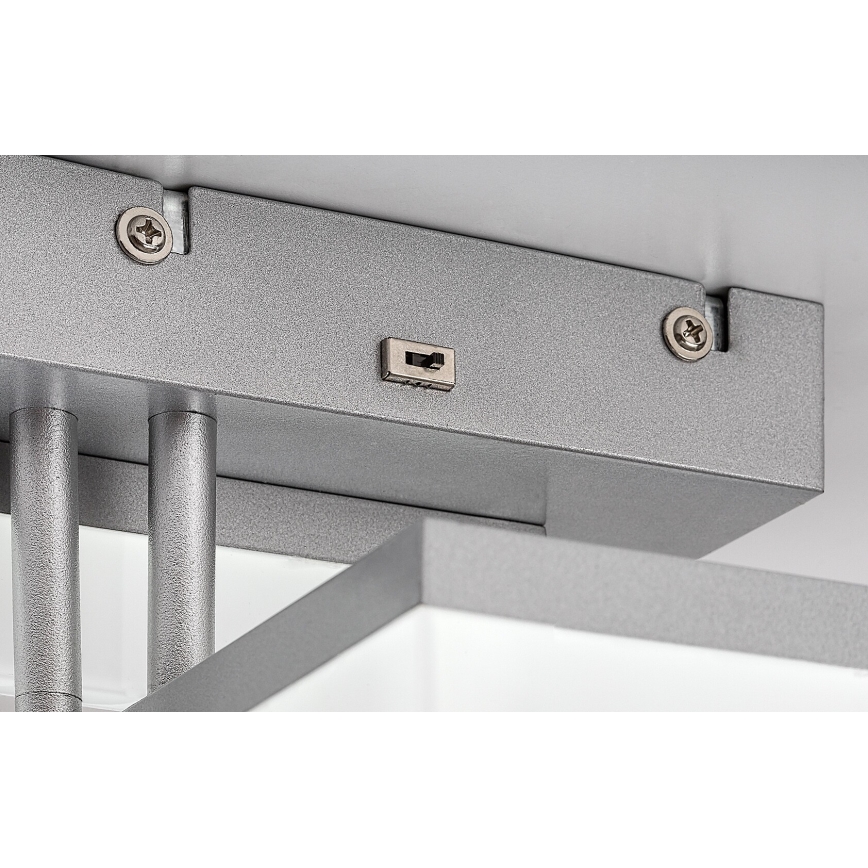 Rabalux - LED Плафониера LED/22W/230V 3000/4000/6500K матов хром