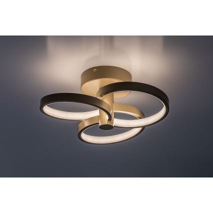 Rabalux - Димируемо LED таванно осветително тяло LED/32W/230V 3000-6500K Ø31 см бежово + дистанционно управление