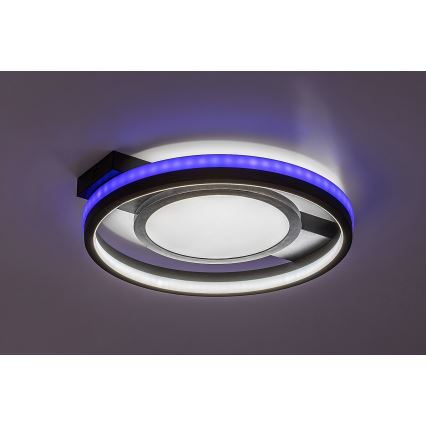 Rabalux - LED RGB Димируем плафон LED/40W/230V 3000-6500K + дистанционно управление
