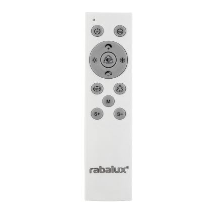 Rabalux - LED RGB Димируем плафон LED/40W/230V 3000-6500K + дистанционно управление
