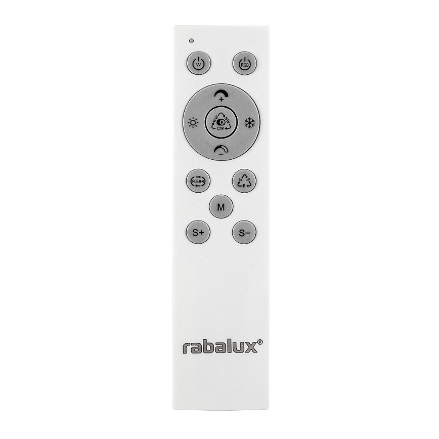 Rabalux - LED RGB Димируем плафон LED/22W/230V 3000-6500K + дистанционно управление