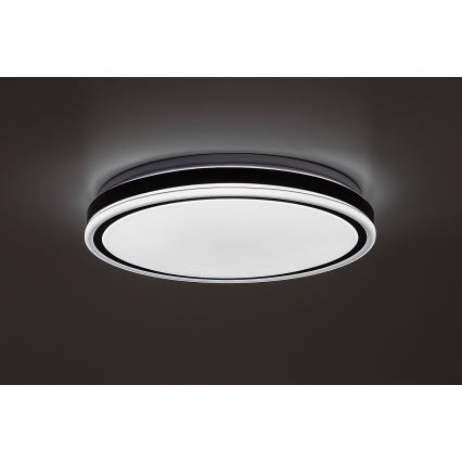 Rabalux - Димируемо таванно LED осветително тяло LED/20W/230V 3000-6500K диаметър 38,5 cm черно + дистанционно управление