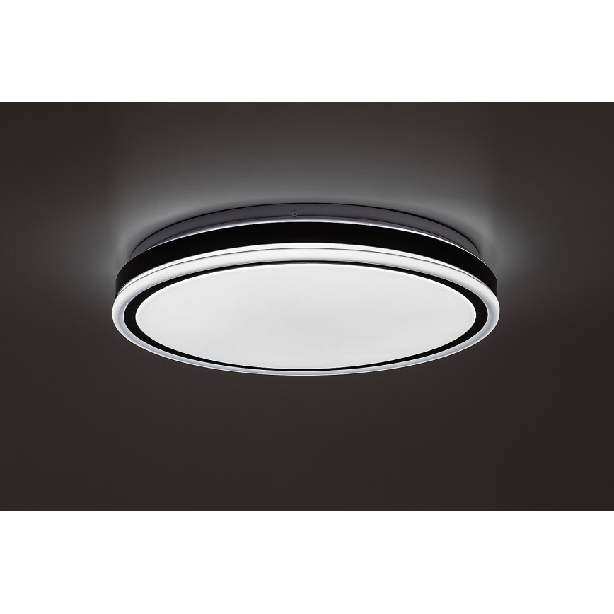 Rabalux - Димируемо таванно LED осветително тяло LED/20W/230V 3000-6500K диаметър 38,5 cm черно + дистанционно управление