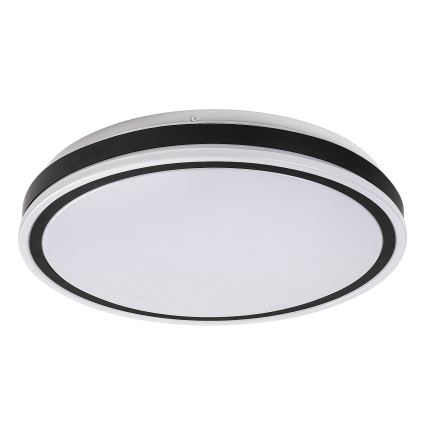 Rabalux - Димируемо таванно LED осветително тяло LED/20W/230V 3000-6500K диаметър 38,5 cm черно + дистанционно управление