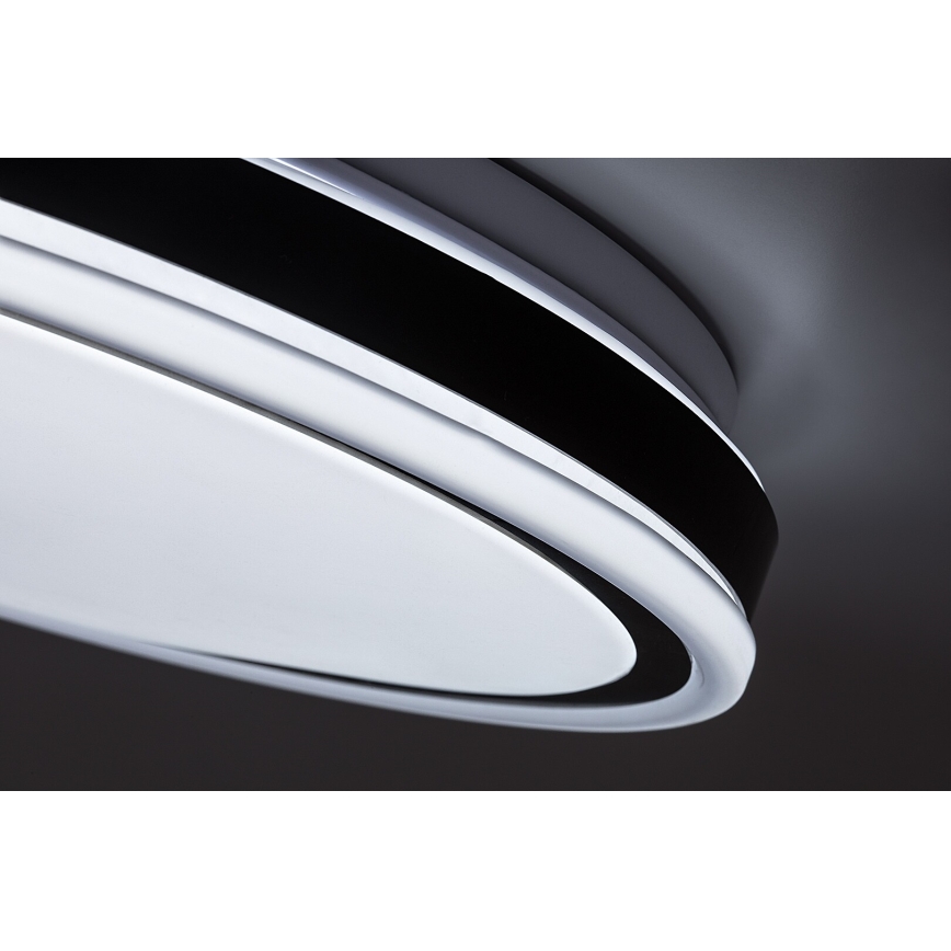 Rabalux - Димируемо таванно LED осветително тяло LED/20W/230V 3000-6500K диаметър 38,5 cm черно + дистанционно управление