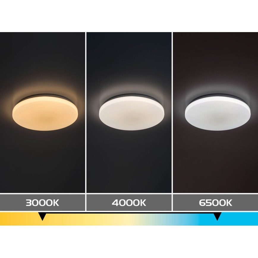 Rabalux - Димируемо LED таванно осветително тяло LED/34W/230V 3000-6500K Ø 38 см + с дистанционно управление