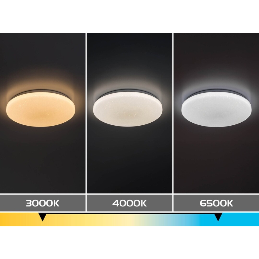 Rabalux - LED таванно осветително тяло с възможност за димиране LED/60W/230V 3000-6500K Ø 58 см + дистанционно управление