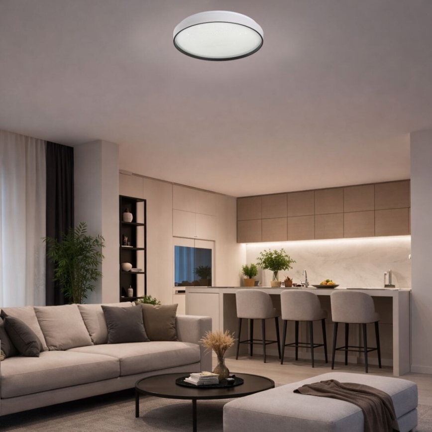 Rabalux - Димируемо LED таванно осветително тяло LED/34W/230V 3000-6500K Ø 38 см + дистанционно управление