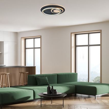 Rabalux - Димируемо LED таванно осветително тяло LED/60W/230V 3000-6000K Ø 50 см с дистанционно управление