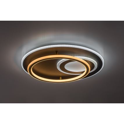 Rabalux - Димируемо LED таванно осветително тяло LED/60W/230V 3000-6000K Ø 50 см с дистанционно управление