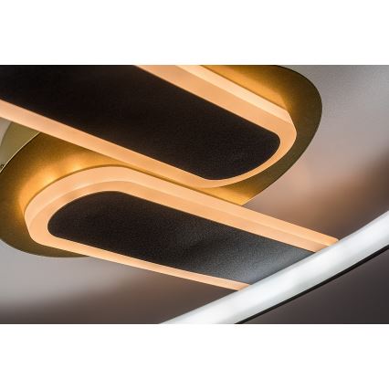 Rabalux - LED димируем таванен плафон LED/60W/230V 3000-6000K 53x45 cm + дистанционно управление
