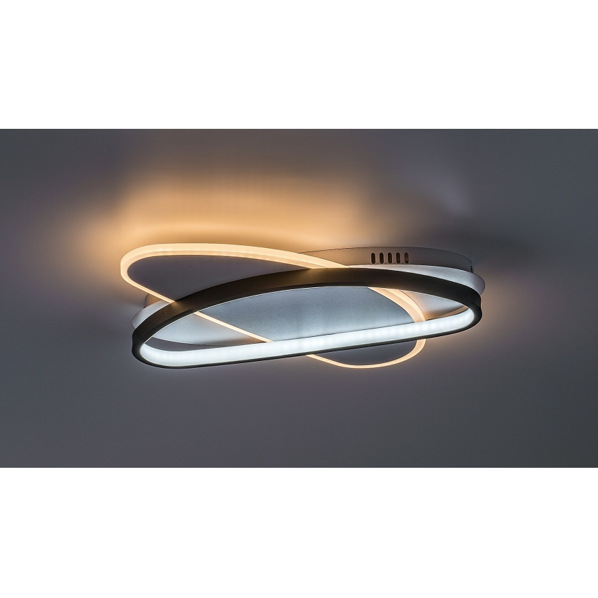 Rabalux - Димируемо таванно LED осветително тяло LED/57W/230V 3000-6000K 45x30,5 cm + дистанционно управление