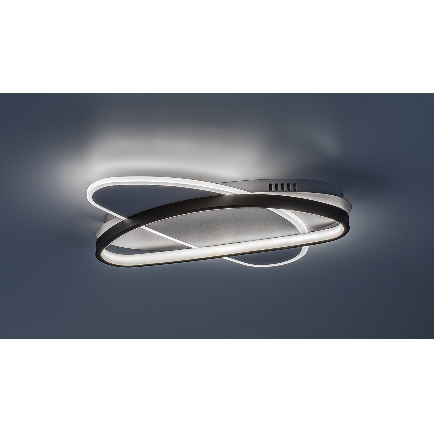 Rabalux - Димируемо таванно LED осветително тяло LED/57W/230V 3000-6000K 45x30,5 cm + дистанционно управление