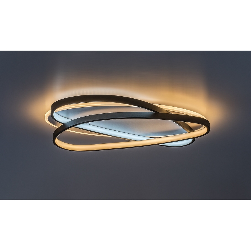 Rabalux - LED таванно осветително тяло с регулируема яркост LED/57W/230V 3000-6000K 53x38 cm + дистанционно управление