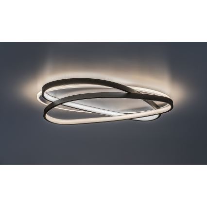Rabalux - LED таванно осветително тяло с регулируема яркост LED/57W/230V 3000-6000K 53x38 cm + дистанционно управление