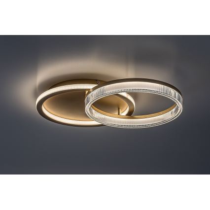 Rabalux - LED Димируемо таванно осветително тяло LED/22W/230V 3000-6500K 53,5x35 cm + дистанционно управление