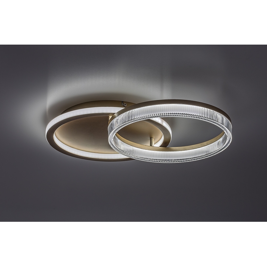 Rabalux - LED Димируемо таванно осветително тяло LED/22W/230V 3000-6500K 53,5x35 cm + дистанционно управление