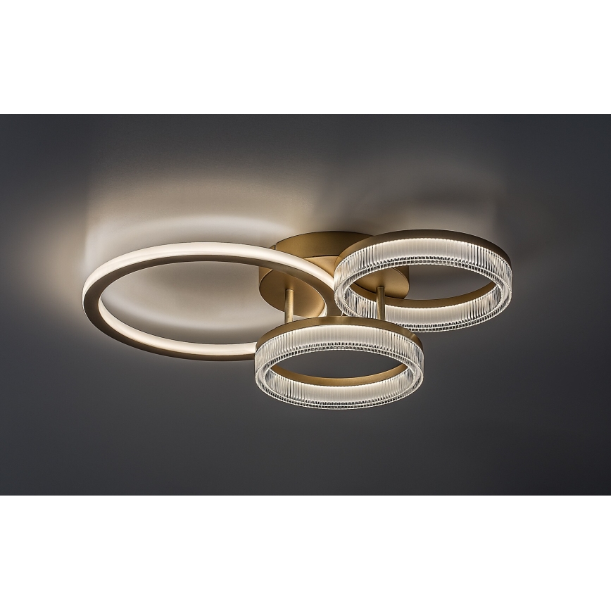 Rabalux - Димируемо LED таванно осветително тяло LED/38W/230V 3000-6500K 58,5x38 cm + дистанционно управление