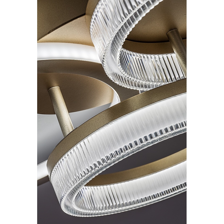 Rabalux - Димируемо LED таванно осветително тяло LED/38W/230V 3000-6500K 58,5x38 cm + дистанционно управление