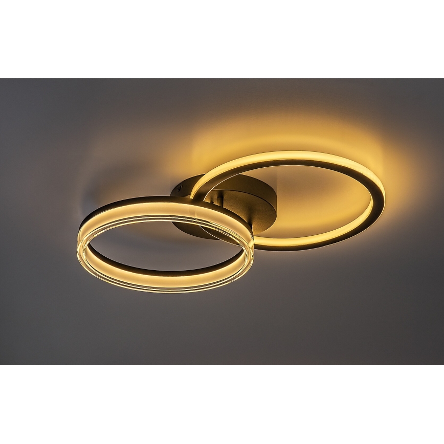 Rabalux - Димируемо LED таванно осветително тяло LED/38W/230V 3000-6500K 60x35 cm + дистанционно управление