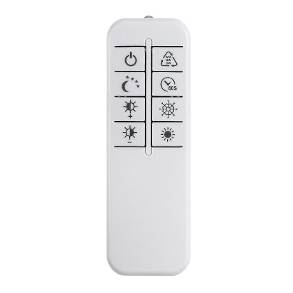 Rabalux - Димируемо LED таванно осветително тяло LED/38W/230V 3000-6500K 60x35 cm + дистанционно управление