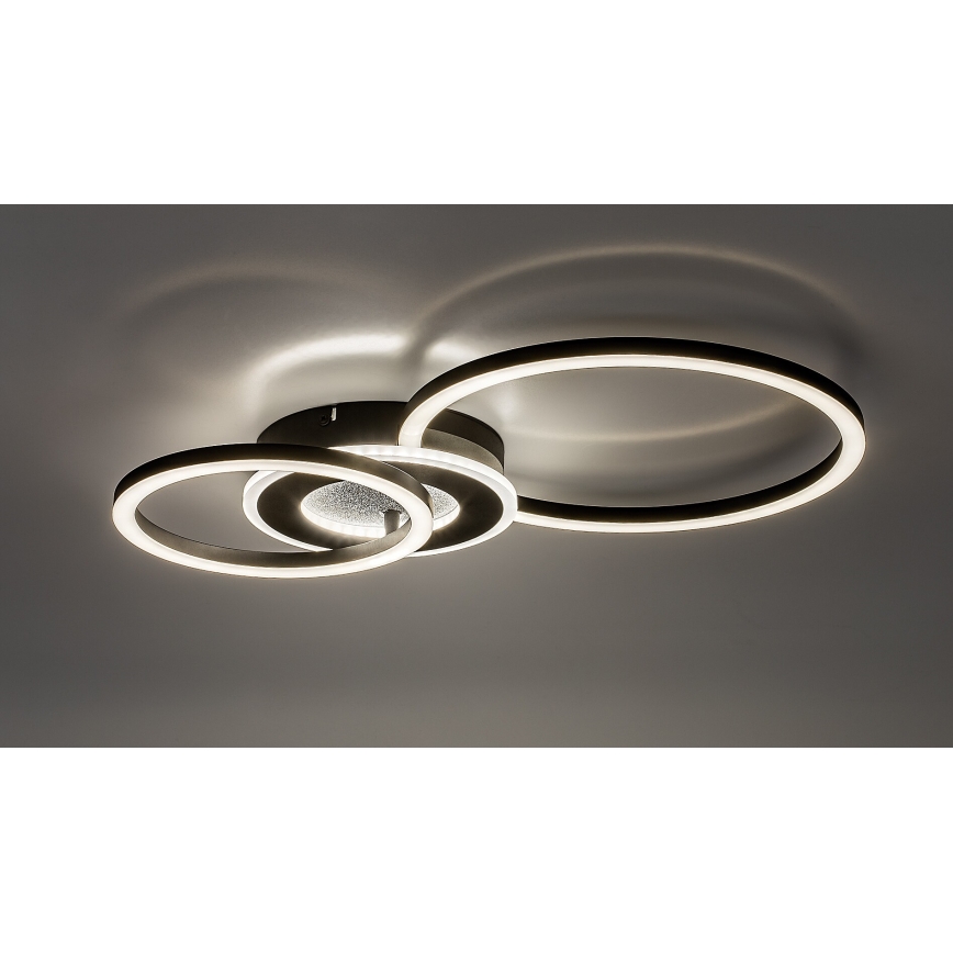 Rabalux - Димируемо LED таванно осветително тяло LED/24W/230V 3000-6500K 46x33 cm + дистанционно управление