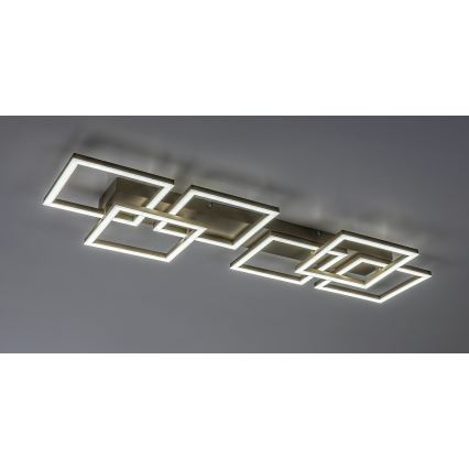 Rabalux - LED димируемо таванно осветително тяло LED/40W/230V 3000-6500K 33x100 cm бежово + дистанционно управление