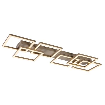 Rabalux - LED димируемо таванно осветително тяло LED/40W/230V 3000-6500K 33x100 cm бежово + дистанционно управление